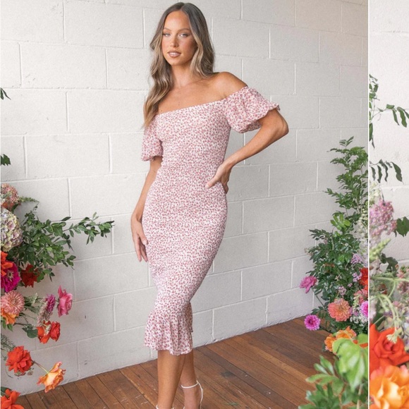 Petal & Pup Rubik Dress - Pink - Picture 1 of 4